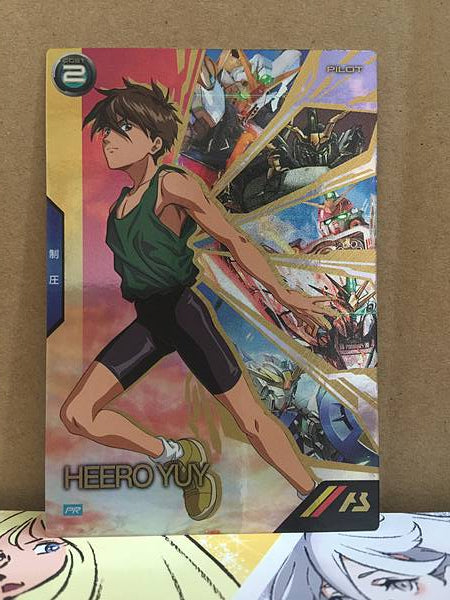 HEERO YUY PR-083 Gundam Arsenal Base Promotional Card