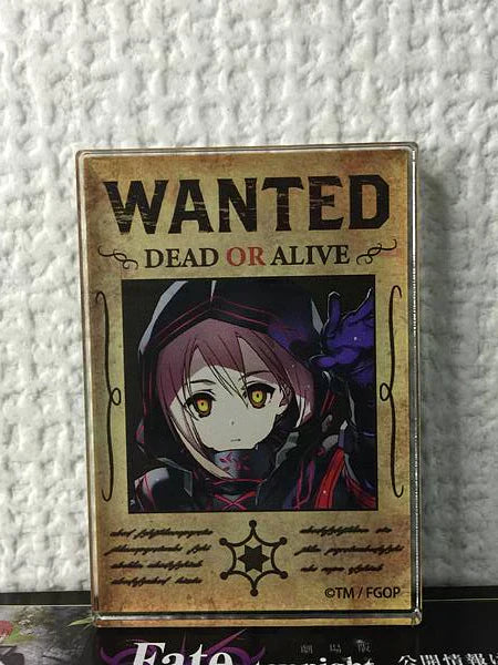 Utsumi Erice Wanted Poster Acrylic Magnet