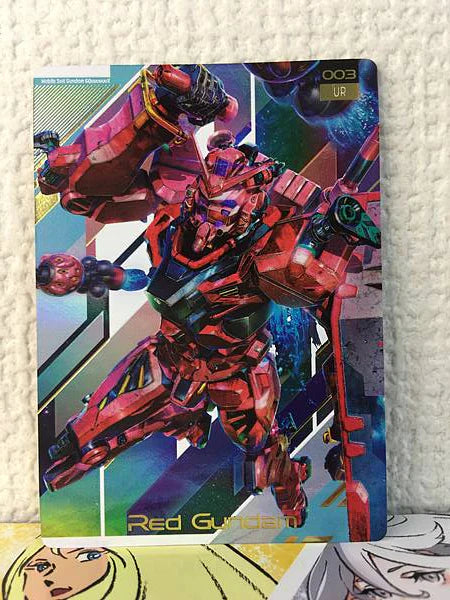 Red Gundam 003 UR Gundam GQuuuuuuX Card Collection