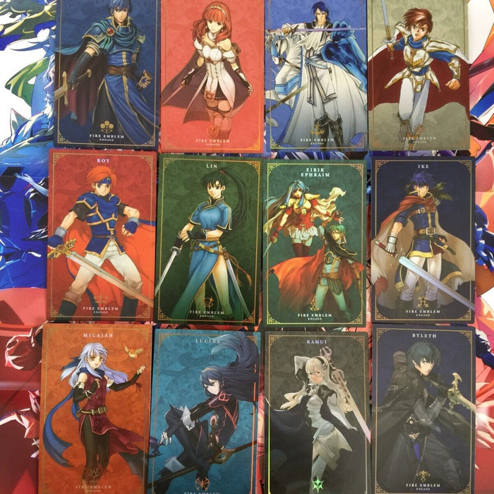 Fire Emblem Engage Elyos Collection 12 Emblem Rings Heroes Art Cards