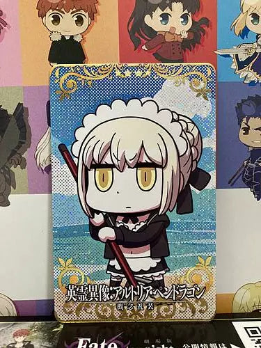 Artoria Pendragon Fate Grand Order Arcade April Fool Card