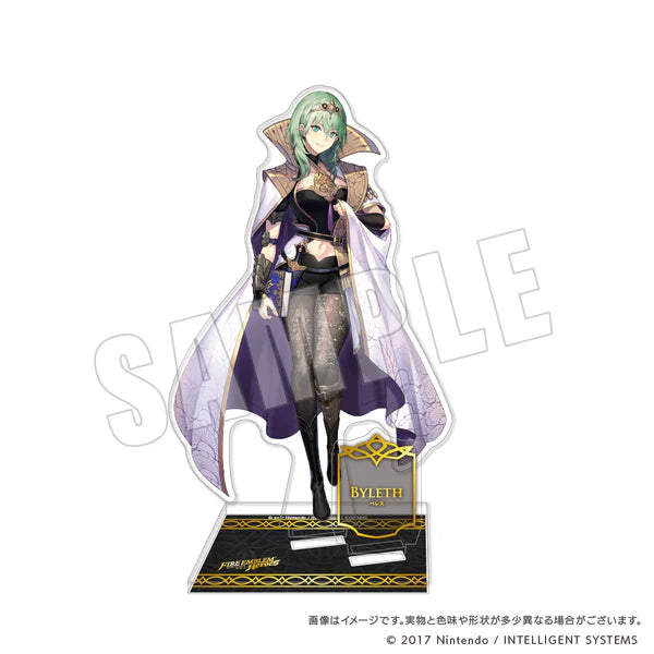 Figura acrílica de Byleth, figura femenina iluminada de Fire Emblem FE Three Houses