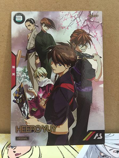 HEERO YUY PR-060 Gundam Arsenal Base Promotional Card