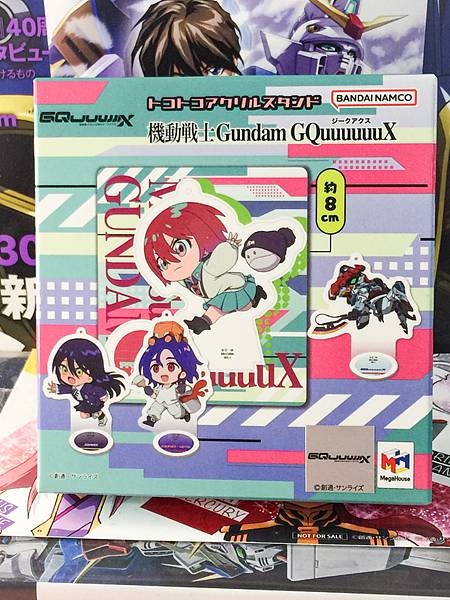 GQuuuuuuX  Gundam Tokotoko Acrylic Stand GQuuuuuuX