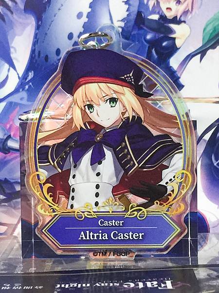 Altria Caser Caster Fate Grand Order Aurora Acrylic Stand Keychain