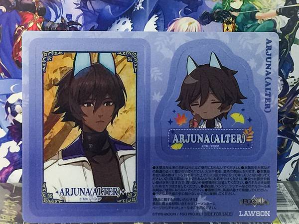 ARJUNA (ALTER) Berserker Fate Grand_Order FGO 10th Lawson Sticker