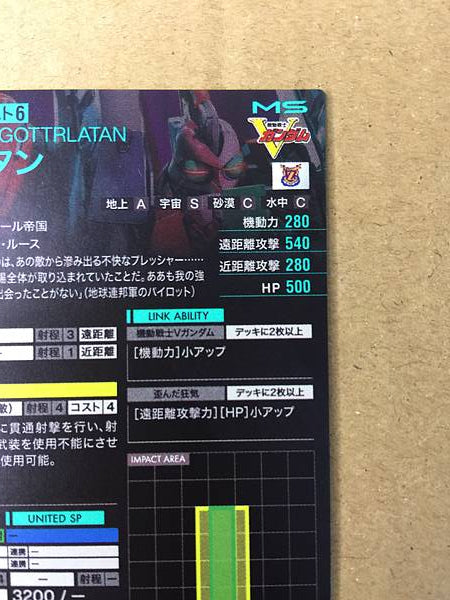 GOTTRLATAN UTB04-004 Tarjeta base del Arsenal Gundam V