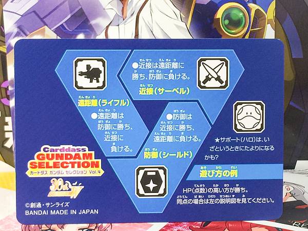 Wing Gundam Zero Gundam Carddass Selection Card Vol.4 Wing