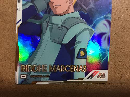 RIDDHE MARCENAS UTB01-017 Parallel Gundam Arsenal Base Card