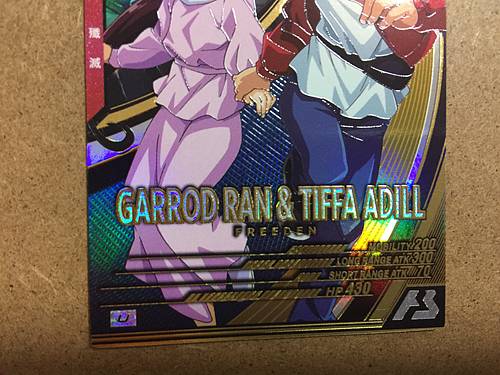 GARROD RAN TIFFA ADILL UTB01-024 U Gundam Arsenal Tarjeta base X