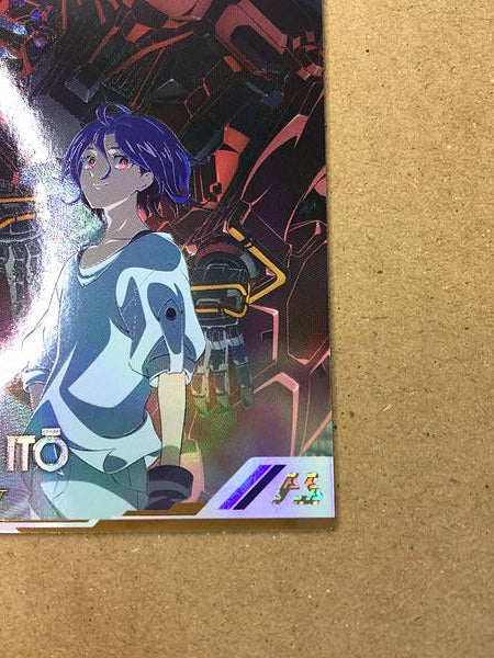 SHUJI ITO FQ01-068 Tarjeta base secreta del Arsenal Gundam GQuuuuuuX