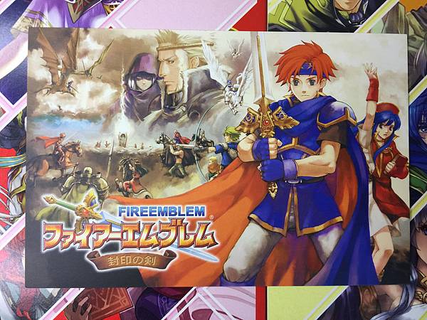 Roy Lilina Fire Emblem Binding Blade Postcard FE Heroes