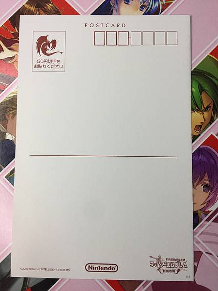 Lugh Chad Fire Emblem Binding Blade Postcard FE Heroes