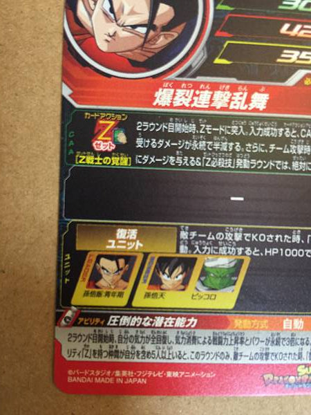 Son Gohan BM6-019 UR Super Dragon Ball Heroes Mint Card SDBH