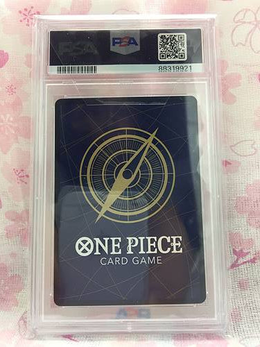 Shanks OP01-120 Manga Alt Art One Piece Card Game Parallel Rare Japanese PSA10