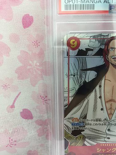 Shanks OP01-120 Manga Alt Art One Piece Card Game Parallel Rare Japanese PSA10