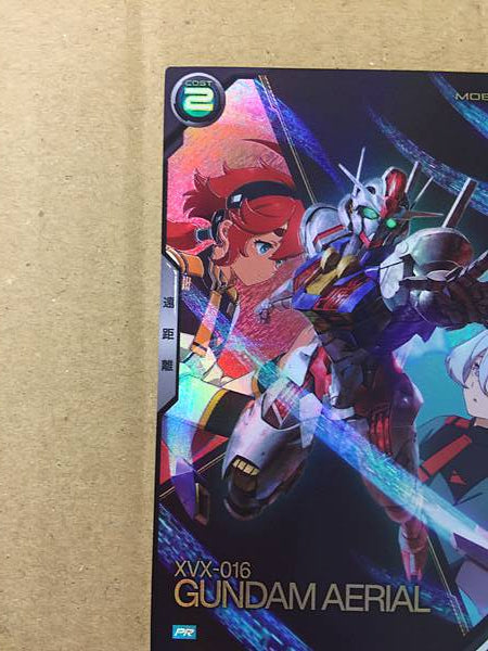 GUNDAM AERIAL PR-152 Gundam Arsenal Base Card Witch de Mercury