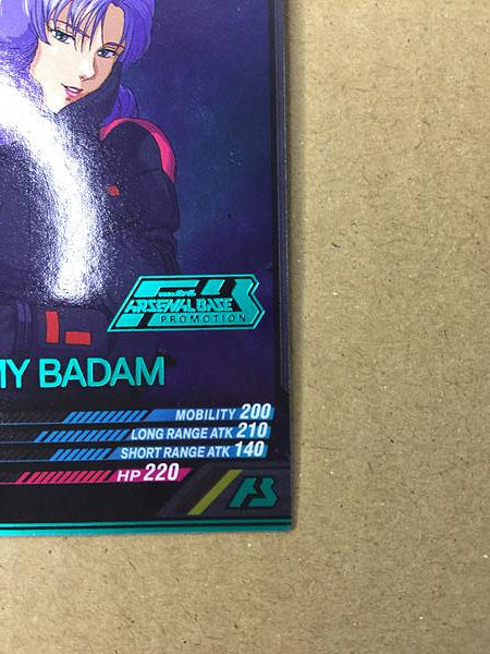 ROSAMMY BADAM PR-239 Parallel Gundam Arsenal Base Promotional Card Zeta