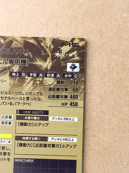 HYAKU-SHIKI FQB03-001 FQ Gundam Arsenal Base Card Zeta