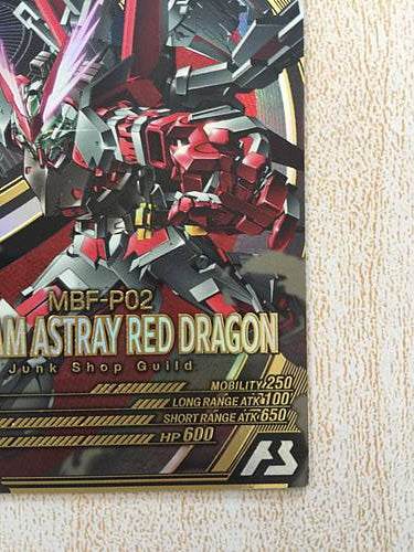 GUNDAM ASTRAY RED DRAGON UTB03-009 U Gundam Arsenal Base Card