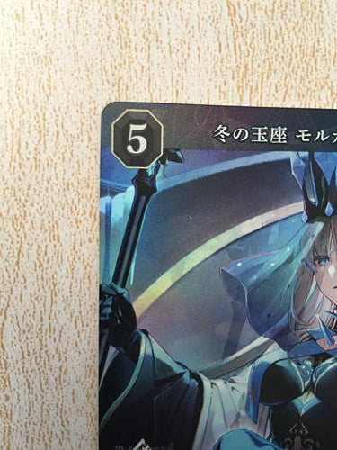 Morgan Berserker BB-FGO-013SR+ Tarjeta de construcción Divide FGO Fate Grand Order