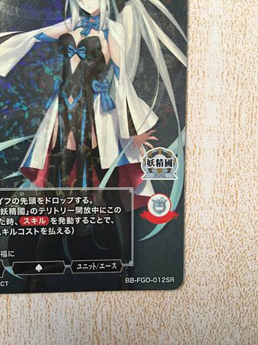 Morgan Berserker BB-FGO-012SR Build Divide Card FGO Fate Grand Order