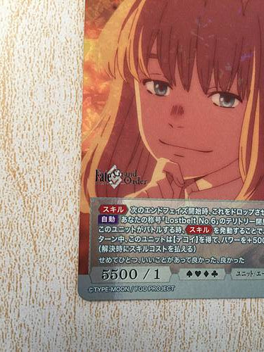 Oberon Pretender BB-FGO-055SR Build Divide Card FGO Fate Grand Order