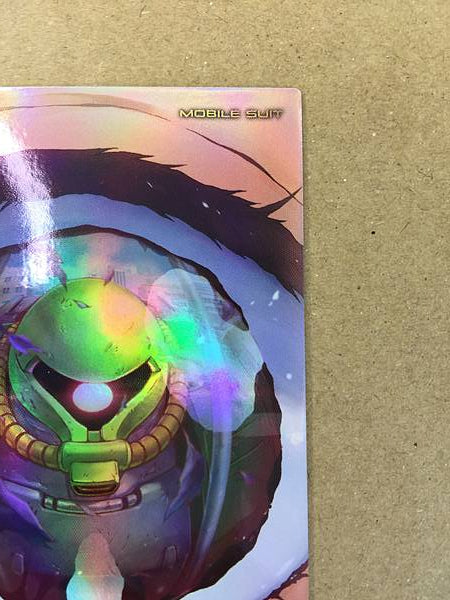 Zaku II PR-158 Parallel Gundam Arsenal Base Card War in Pocket