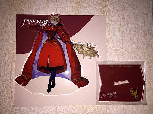 Figura acrílica de Edelgard Fire Emblem FE Three Houses Hopes 5 años 