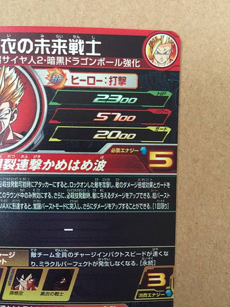 Future Warrior in Black UGM9-061 Super Dragon Ball Heroes Mint Card SDBH