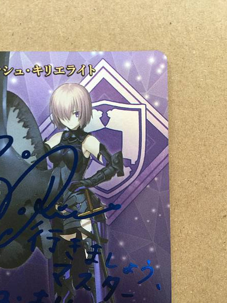 Mashu Kyrielight BB-FGO-001cBT Build Divide Sign Card FGO Fate Grand Order