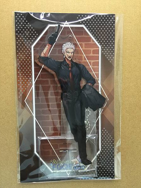 Mascota de acrílico del stand de Nagakura Shinpachi para la Grand Order de Fate/FGO en la 9.ª Expo de FES