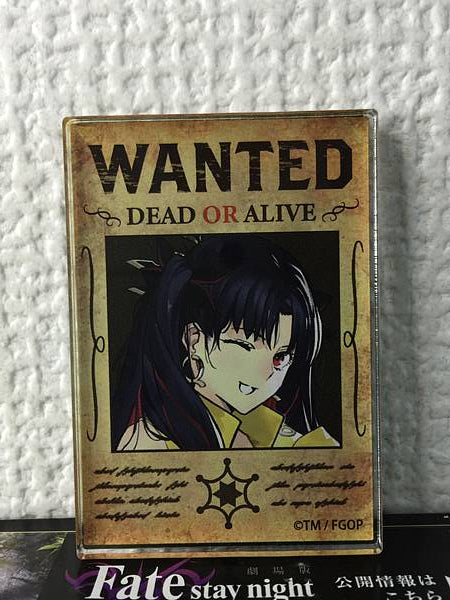 Utsumi Erice Wanted Poster Acrylic Magnet Fate grand order FGO Expo Fes