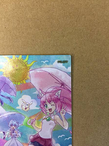 Tarjeta promocional de construcción de la base del Arsenal Gundam paralelo MOMO PR-334