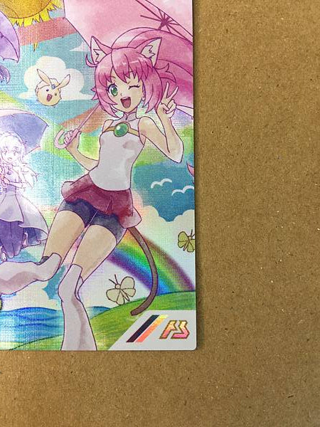 Tarjeta promocional de construcción de la base del Arsenal Gundam paralelo MOMO PR-334