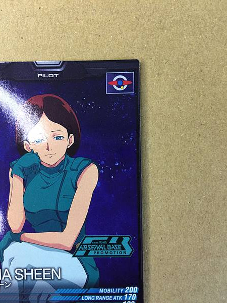Tarjeta promocional EMMA SHEEN PR-308 Gundam Arsenal Base Z