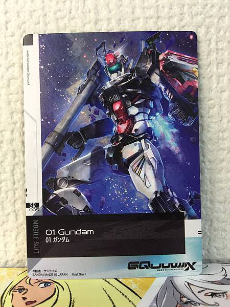RX-78-01 01 Gundam 005 SR Gundam GQuuuuuuX Card Collection