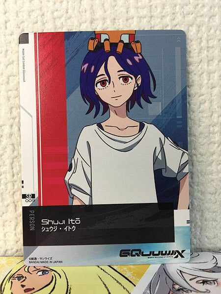 Colección de cartas Shūji Itō 009 SR Gundam GQuuuuuuX