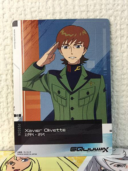 Colección de tarjetas Xavier Olivette 011 SR Gundam GQuuuuuuX