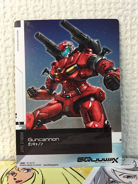 RX-77-2 Guncannon 015 Gundam GQuuuuuuX Card Collection