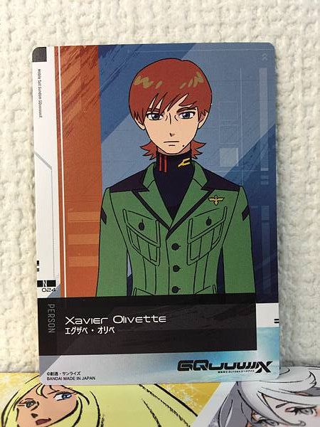 Colección de tarjetas Xavier Olivette 024 Gundam GQuuuuuuX