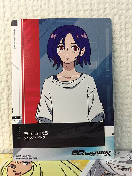 Colección de cartas Shūji Itō 022 Gundam GQuuuuuuX