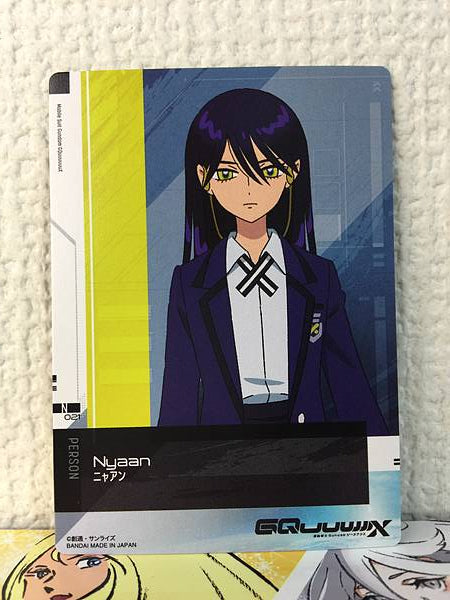 Colección de cartas Nyaan 021 Gundam GQuuuuuuX