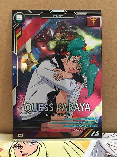 QUESS PARAYA LX04-088 M Gundam Arsenal Base Card