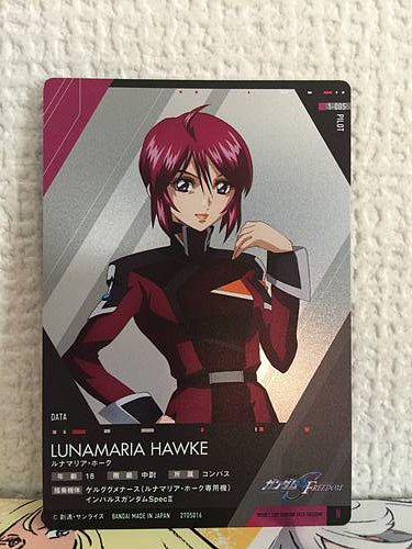 Lunamaria Hawke 1-005 N Gundam Seed Freedom Wafer Card