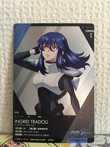 Ingrid Tradoll 1-006 R Gundam Seed Freedom Wafer Card