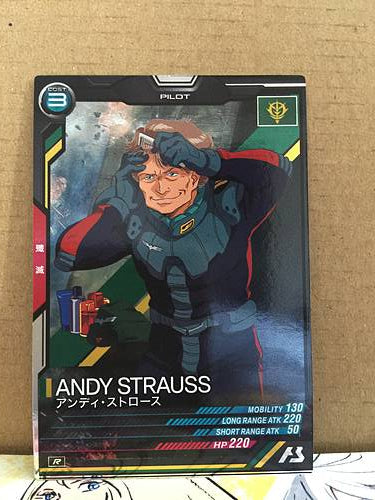 ANDY STRAUSS LX04-073 R Gundam Arsenal Base Card