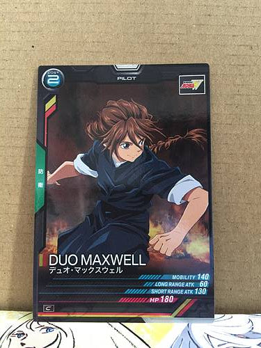 DUO MAXWELL LX04-090 C Gundam Arsenal Base Card