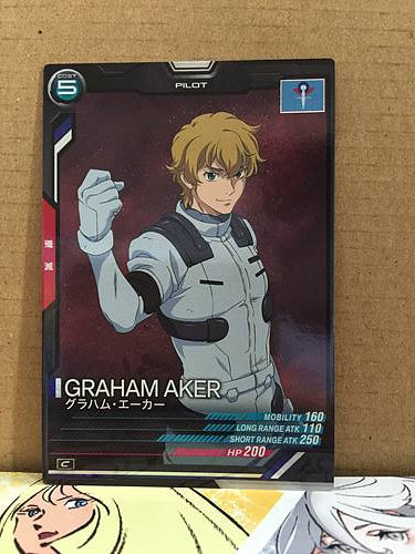 GRAHAM AKER LX04-105 C Gundam Arsenal Base Card