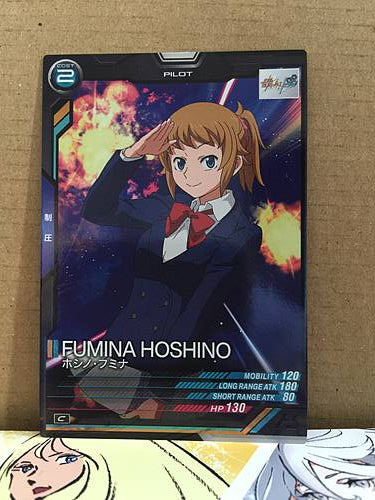 FUMINA HOSHINO LX04-110 C Gundam Arsenal Base Card
